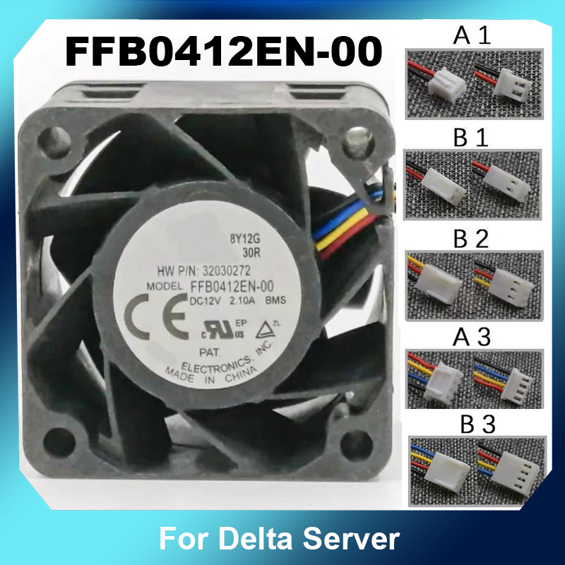 Server Power Supply - FFB0412EN‑00 4028 DC12V 2.10A Ventilador de