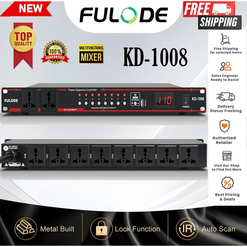 Power Supply - Regulador Secuencial de Alta Potencia de