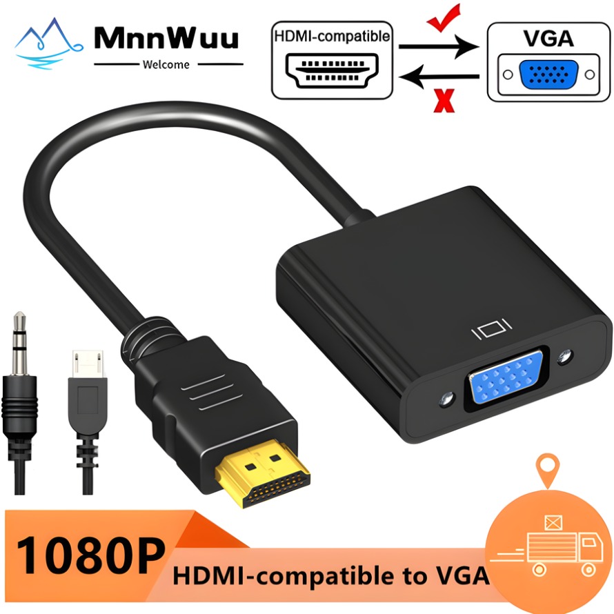 Pc Power Supply - Convertidor adaptador HDMI a VGA de