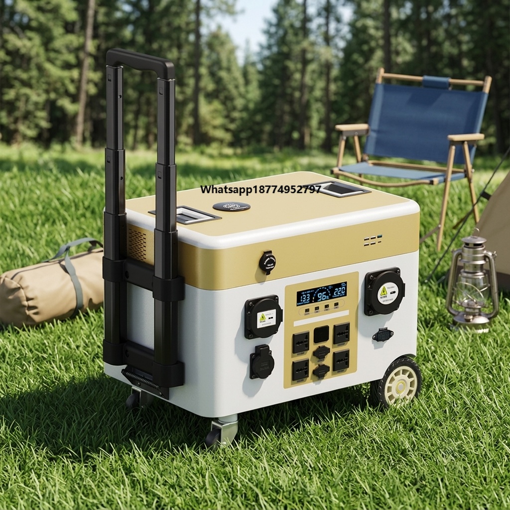 Power Supply - Generador Solar Portátil de 5000 Wh,