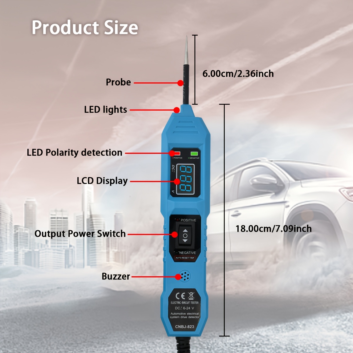 Probador de Circuitos Eléctric - Power Supply Tester reseña y precio