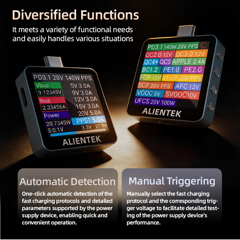 ALIENTEK C2 Probador USB Tipo  - Power Supply Tester reseña y precio