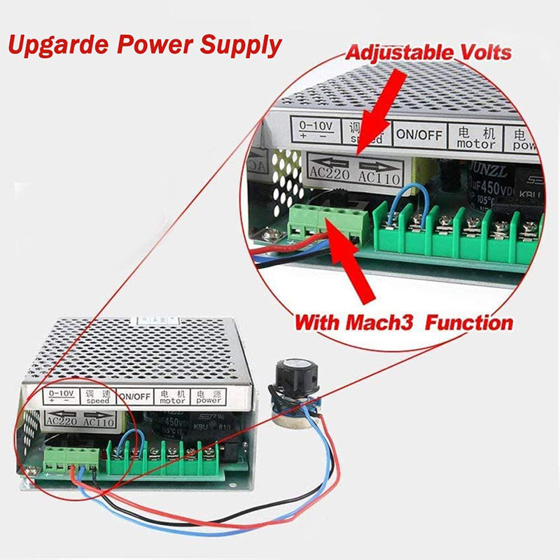 Motor de Husillo Refrigerado p - Power Supply 500W reseña y precio