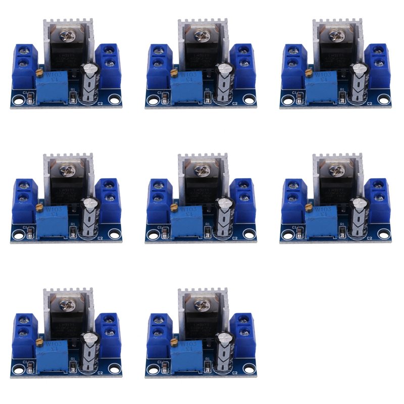 8X LM317 DC-DC 1.5A 1.2-37V Pl - Pc Power Supply reseña y precio
