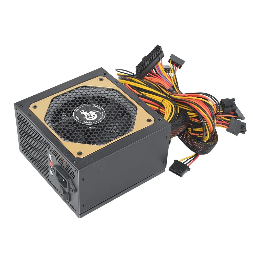 ATX 400W 600W 110-230V RGB 12V - Power Supply 750W reseña y precio
